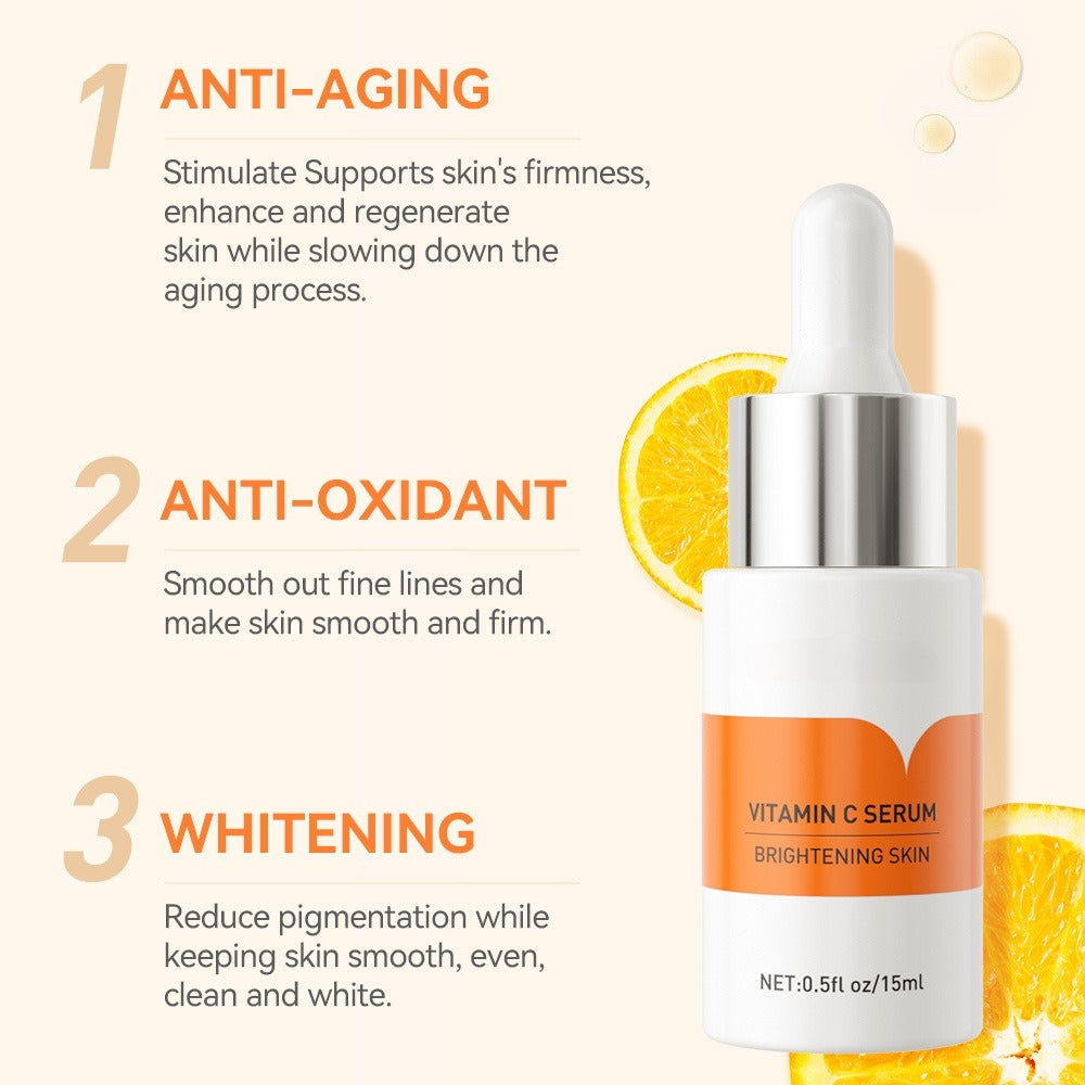 Sérum iluminador de la piel con vitamina C